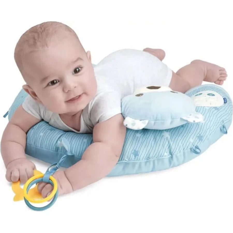 Chicco My First Nest - Light Blue Cuddly Nest Pillow