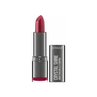 Divage Lippenstift Crystal Shine – Seidiger, leichter Lippenstift Nr. 09 Cherry Love