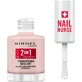 Rimmel Base fortalecedora 2 en 1 para el cuidado de las uñas - Tratamiento para las uñas, 12 ml