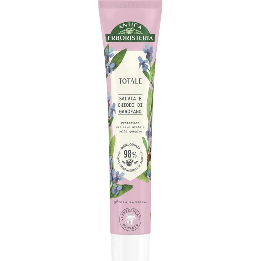 Antica Erboristeria Totale Salie en Kruidnagel - Tandpasta voor mondverzorging 75 ml