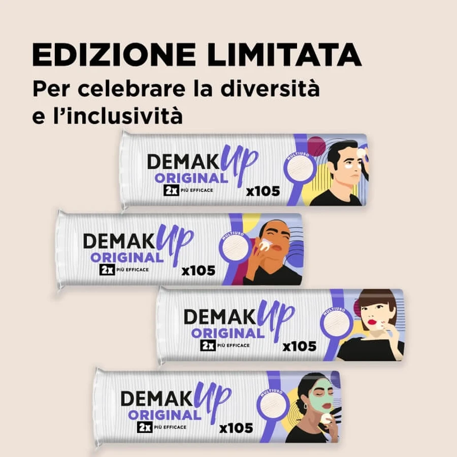 Demak Up Original Make-up-Entferner-Pads, 105 Pads