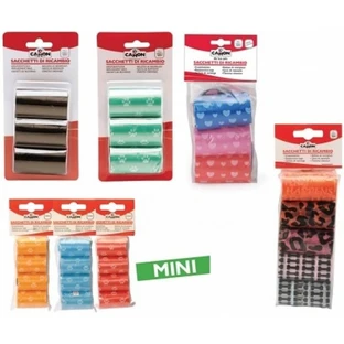 Camon Mini Bags - 4 rolls, pink and light blue
