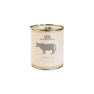 Dr. Clauder’s B.A.R.F. Carne de vită – hrană completă pentru câini, 800 g