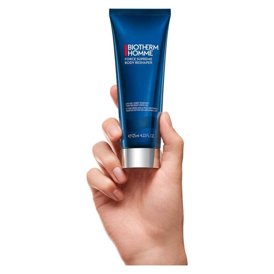 Biotherm Homme Force Supreme Body Reshaper - Soin raffermissant et tonifiant Cryogel pour hommes, 125 ml