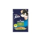 Purina Felix – delicatese din carne de iepure în gelatină – hrană completă pentru pisici adulte, 85 g