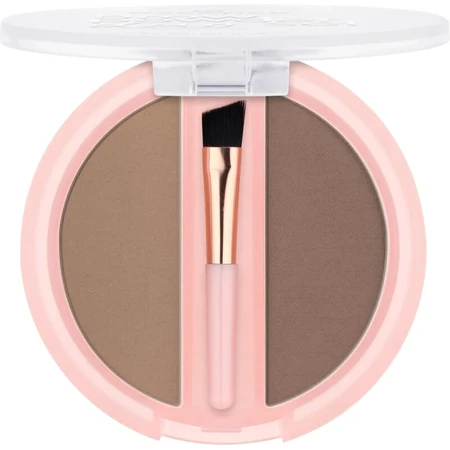 Coffret duo de poudres à sourcils Essence - Poudre n° 01 Light