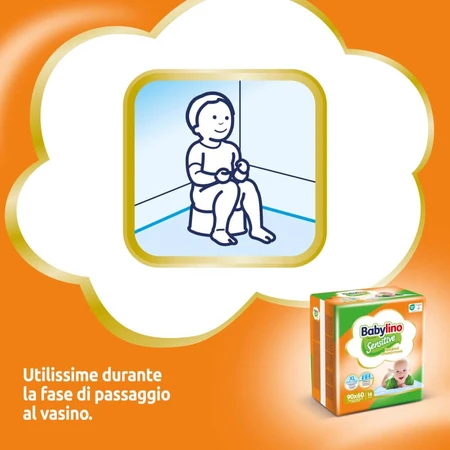 Babylino Sensitive - 14 absorberende matten, 90 x 60 cm