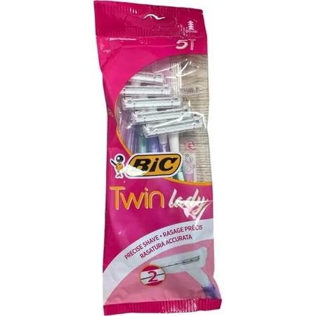 Bic Twin Lady Sensitive – 5 Einwegrasierer