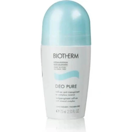 Biotherm Deo Pure - Desodorante en roll-on, 75 ml