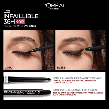 L'Oréal Paris Infaillible 36h Grip Liner - Automatic Gel Eyeliner No. 05 Blue Jersey