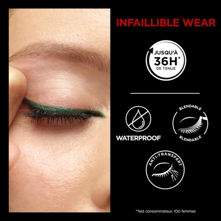 L'Oréal Paris Infaillible 36h Grip Liner - Automatic Gel Eyeliner No. 05 Blue Jersey