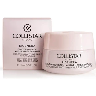 Collistar Regenerates - Crema suavizante antirrasgas para el contorno de los ojos, 15 ml
