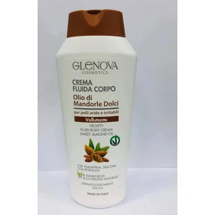 Glenova Light Lotion with Sweet Almond Oil for Dry and Irritable Skin, 300 ml