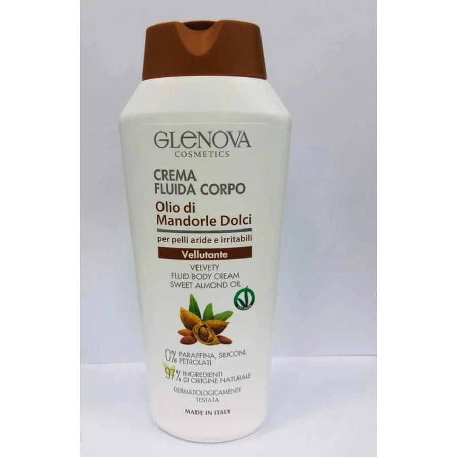 Glenova Light Lotion with Sweet Almond Oil for Dry and Irritable Skin, 300 ml