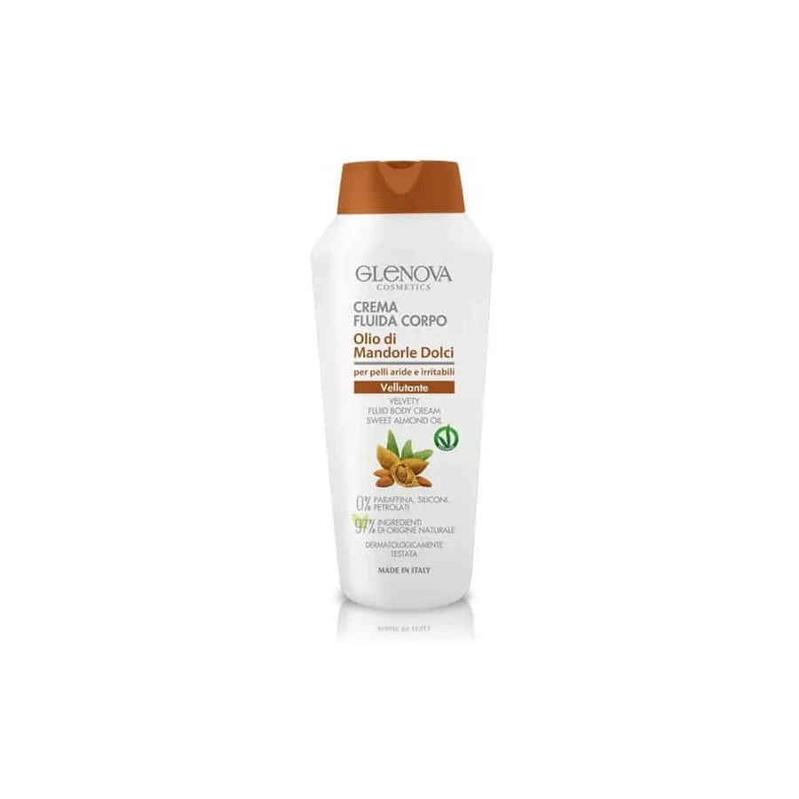 Glenova Light Lotion with Sweet Almond Oil for Dry and Irritable Skin, 300 ml