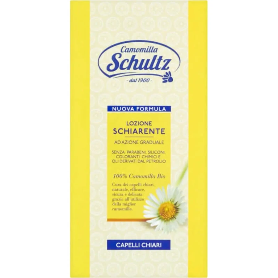 Lotion éclaircissante Schultz - Soin capillaire à la camomille 200 ml
