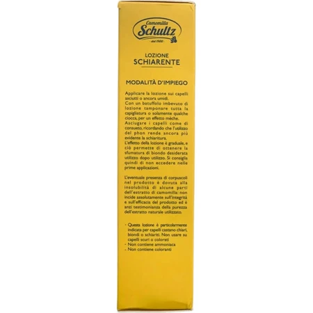 Lotion éclaircissante Schultz - Soin capillaire à la camomille 200 ml
