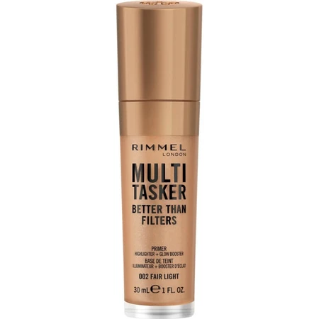 Rimmel Multi-Tasker Better Than Filters 3-in-1 – Primer, Glow Booster &amp; Highlighter nr. 002 Fair Light