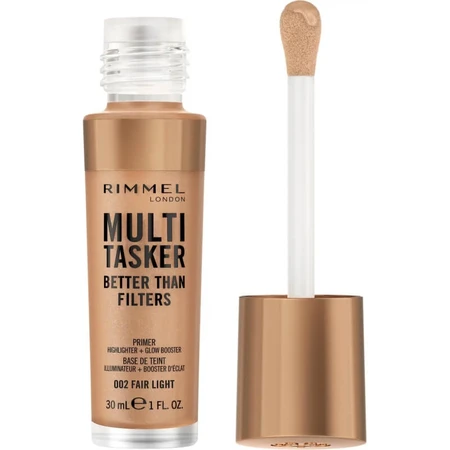 Rimmel Multi-Tasker Better Than Filters 3-in-1 – Primer, Glow Booster &amp; Highlighter nr. 002 Fair Light