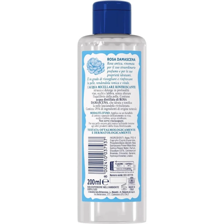 Erfrischendes Rosenwasser – Mizellenwasser für alle Hauttypen, 200 ml