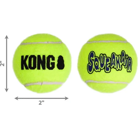Kong Squeakair Balls - 3 small dog balls