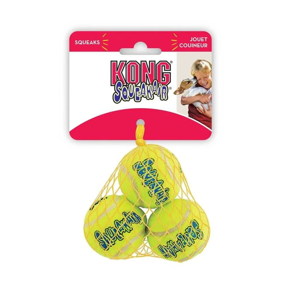 Kong Squeakair Balls - 3 small dog balls