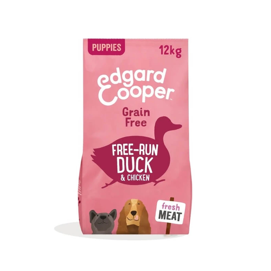 Edgard & Cooper Free-run duck & chicken – hrană completă pentru puii de rață și pui în creștere – 12 kg