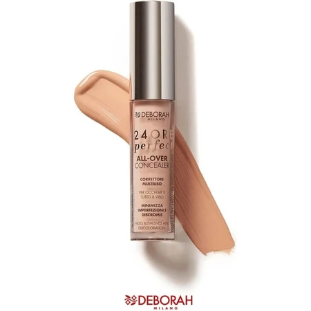 Deborah 24-Hour Perfect All-Over Concealer - Liquid Concealer No. 02 Beige