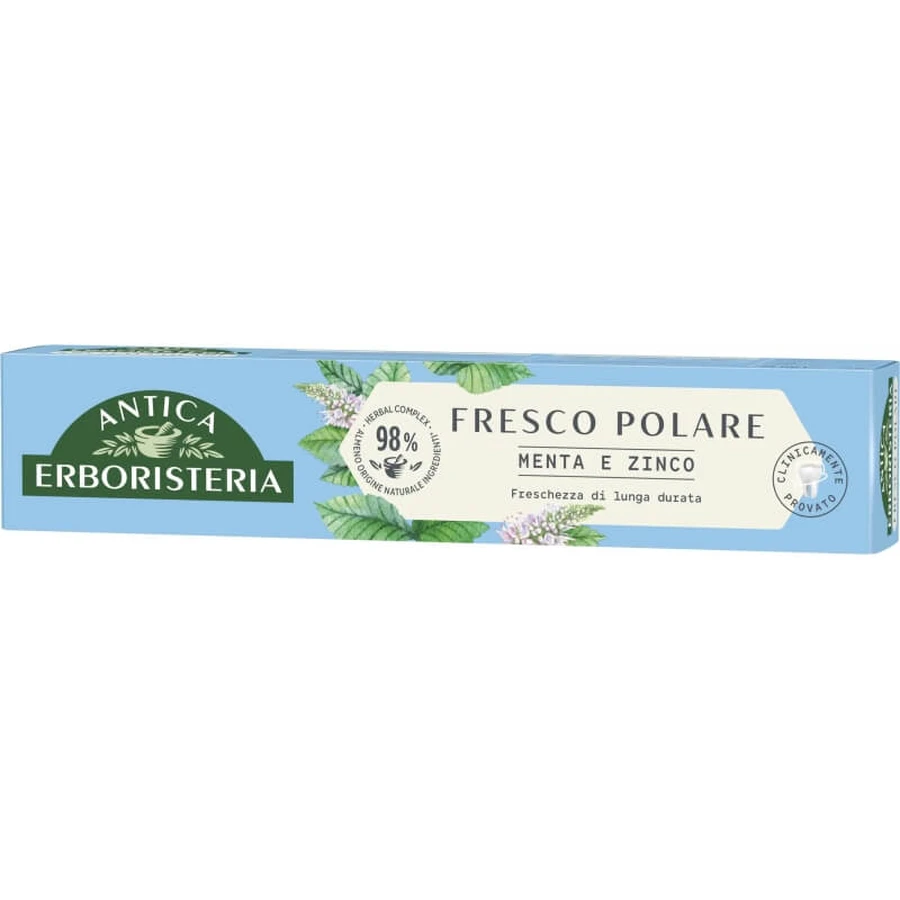 Antica Erboristeria Menta e Zinco - Polar Fresh Toothpaste, 75 ml