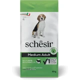 Schesir Medium Adult Lamb - Complete Food for Adult Medium-Sized Dogs, 12 kg