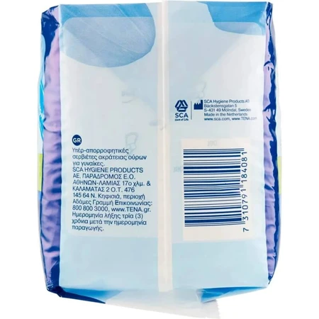 Tena Lady - 15 protections ultra-absorbantes pour l'incontinence urinaire