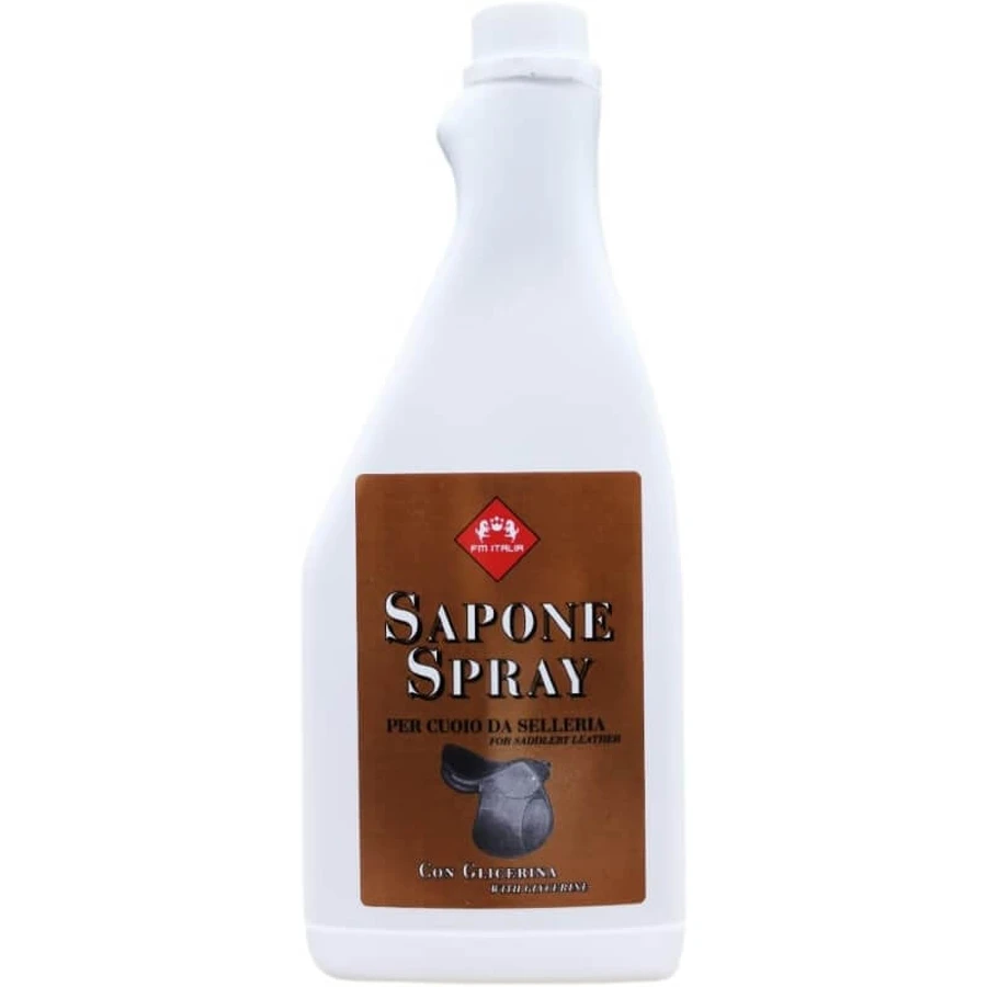 Fm Italia Spray Soap – Pflegende und reinigende Lederpflege, 500 ml