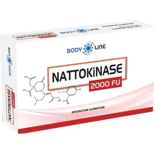 Bodyline Nattokinase 2000 FU – Nahrungsergänzungsmittel für die Herz-Kreislauf-Gesundheit, 30 Tabletten