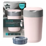 Sangenic Twist & Click - Diaper Pail + Refill (Pink)