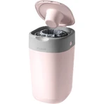 Sangenic Twist & Click - Diaper Pail + Refill (Pink)
