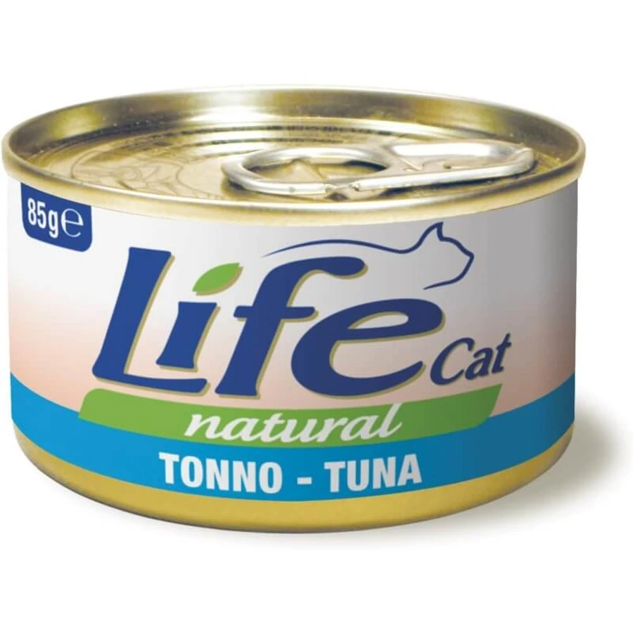 Life petcare Life cat natural ton - hrană umedă pentru pisici 85 gr