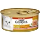 Purina Gourmet Gold Soft-Hearted Lachs – Alleinfuttermittel für ausgewachsene Katzen, 85 g