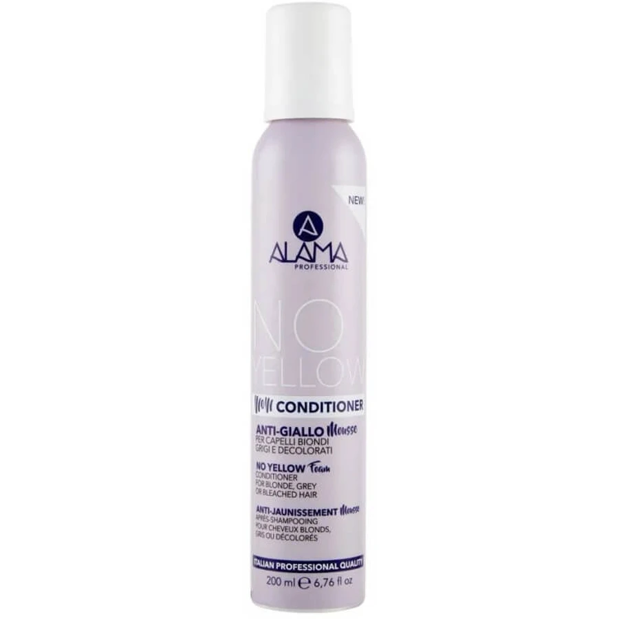 Alama No-yellow - Anti-Yellow Mousse Conditioner 200 ml