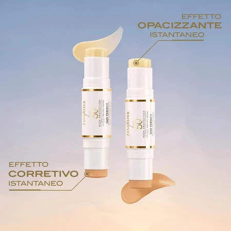 Lancaster Zonnebrandcrème voor het gezicht SPF 50 Stick - Anti-aging, tegen donkere vlekken, Sun Perfect Youth Protection, hoge beschermingsfactor, 12 g
