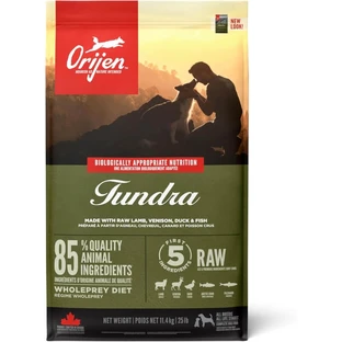 Orijen Tundra Game and Fish - Compleet hondenvoer voor alle levensfasen, 11,4 kg