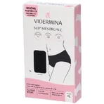 Vidermina herbruikbare menstruatieslipjes, hoge taille, maat XL, zwart