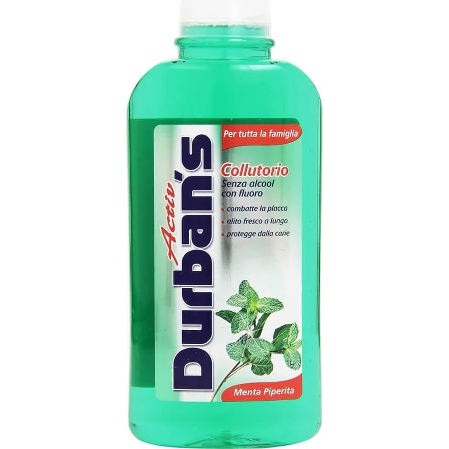 Durban's H12 Alcohol-Free Peppermint Mouthwash, 500 ml