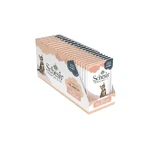 Schesir Kitten Care Tiras de pollo - Alimento completo para gatitos, 85 g