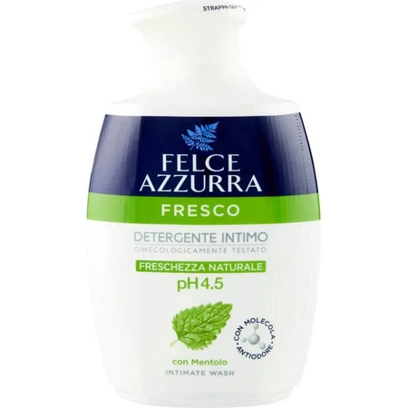 Blue Fern Fresco pH 4,5 - Gel nettoyant intime à la fraîcheur naturelle, 250 ml