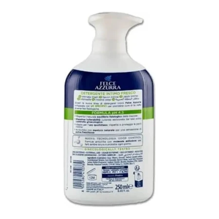 Blue Fern Fresco pH 4,5 - Gel nettoyant intime à la fraîcheur naturelle, 250 ml