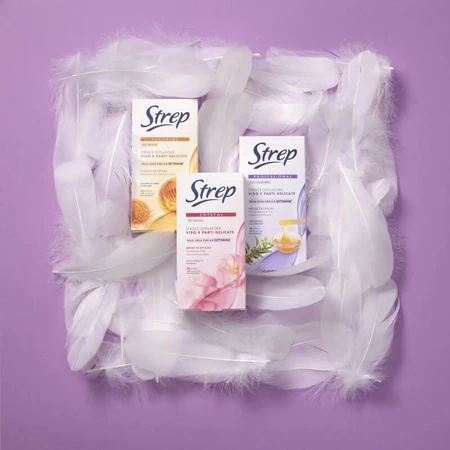 Strep Cristal – 20 Streifen zur Gesichtsenthaarung