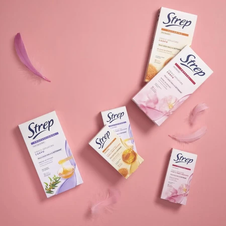 Strep Cristal – 20 Streifen zur Gesichtsenthaarung