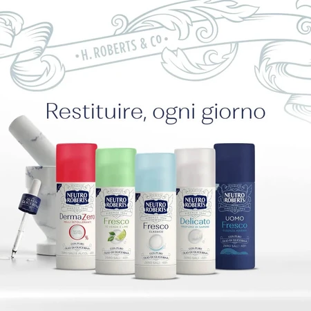 Neutro Roberts Fresco Classico - Deodorant Stick, 40 ml
