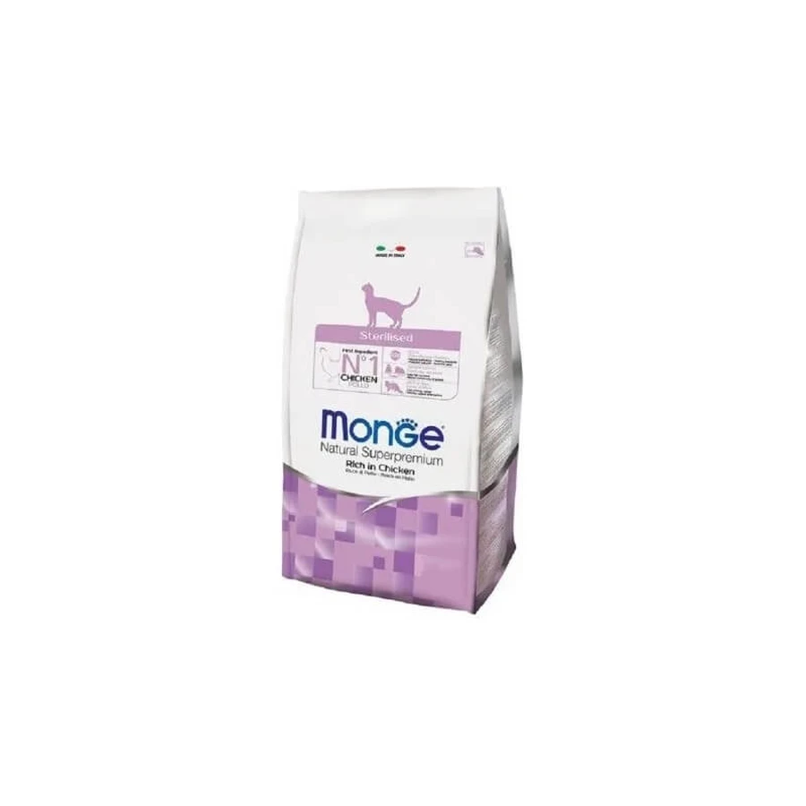 Monge Natural superpremium sterilizat – hrană uscată pentru pisici 400 g