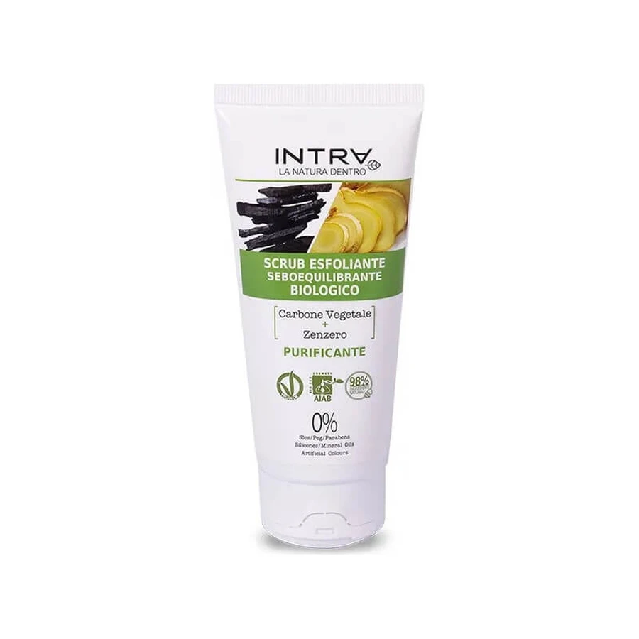 Intra Plant-Based Charcoal &amp; Ginger - Exfoliante 75 ml